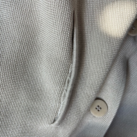 Eileen Fisher Button Up Silk Cardigan - Picture 7 of 8